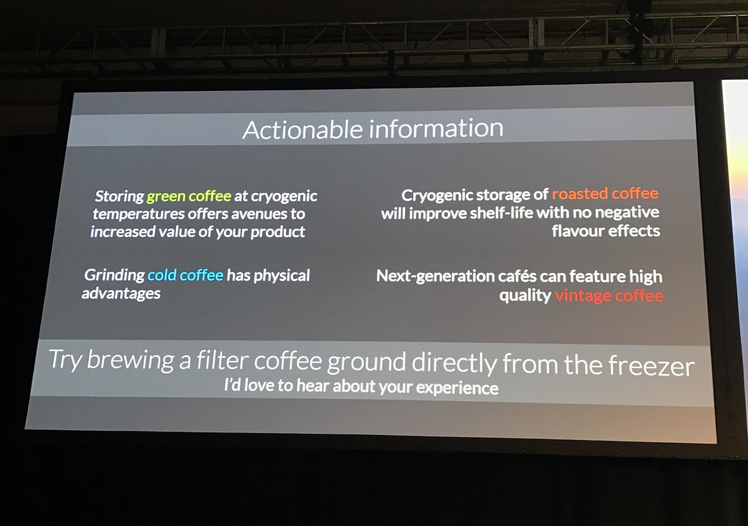 Slide from Hendon's talk on Cryogenics at Re;co Symposium