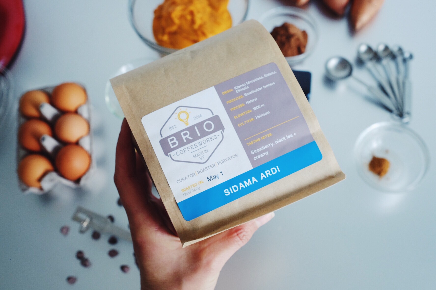 Ethiopia Sidama Ardi Roasted by Brio Coffee works