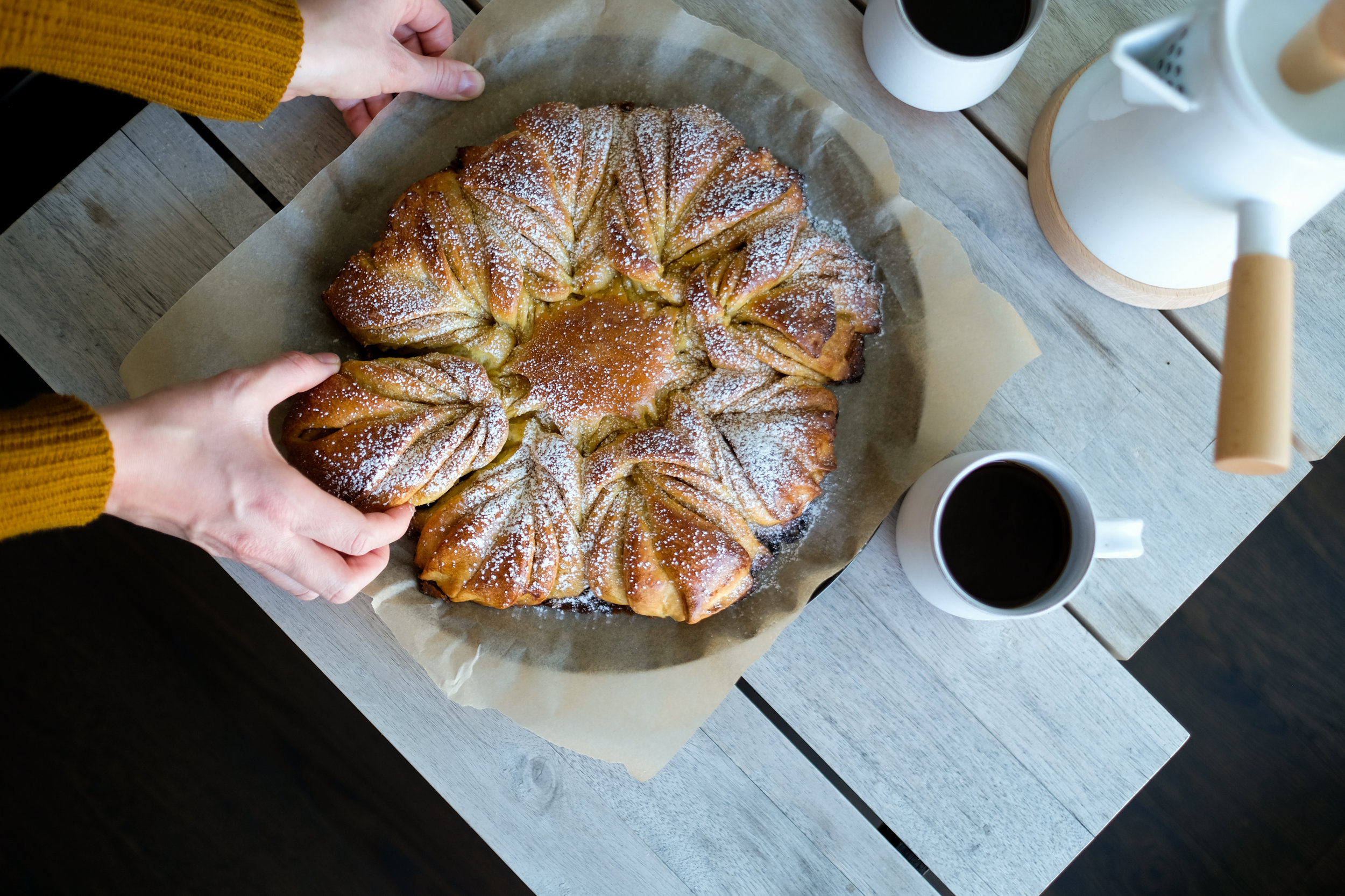 Saffron Cardamom Star Bread | Recipe by & Interview with Pastry Chef Stephanie Gagnon