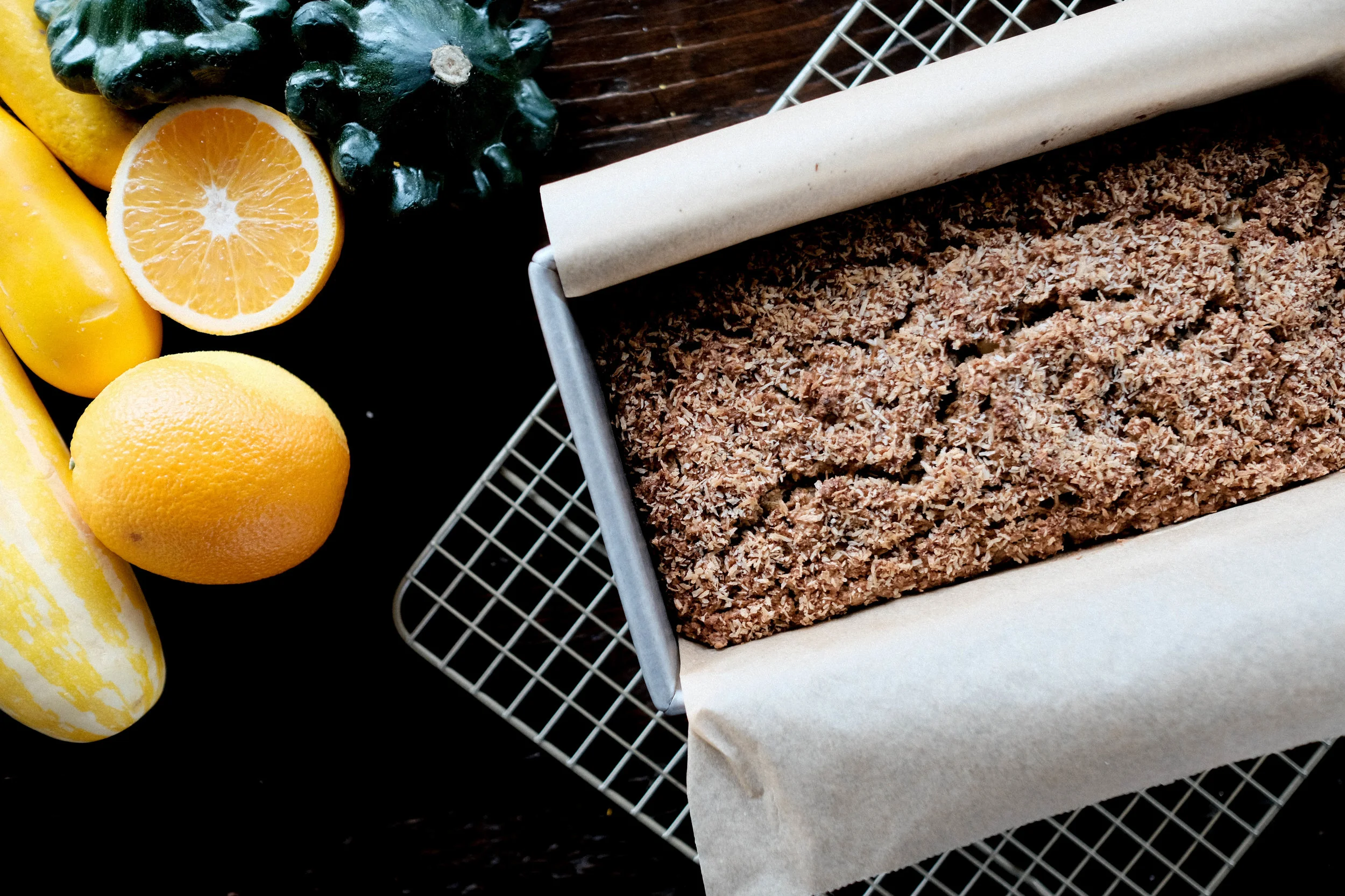 Zucchini Bread ( V + GF ) 