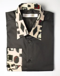 <center> Geometric with gunmetal </center>