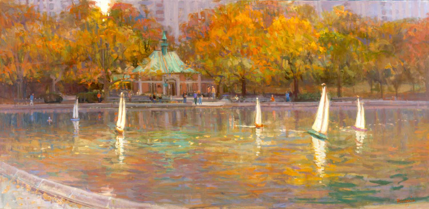 "Saturday Morning", Central Park, by Joe Abbrescia