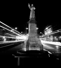 Fr. Mathew Statue, O'Connell Street by Night
