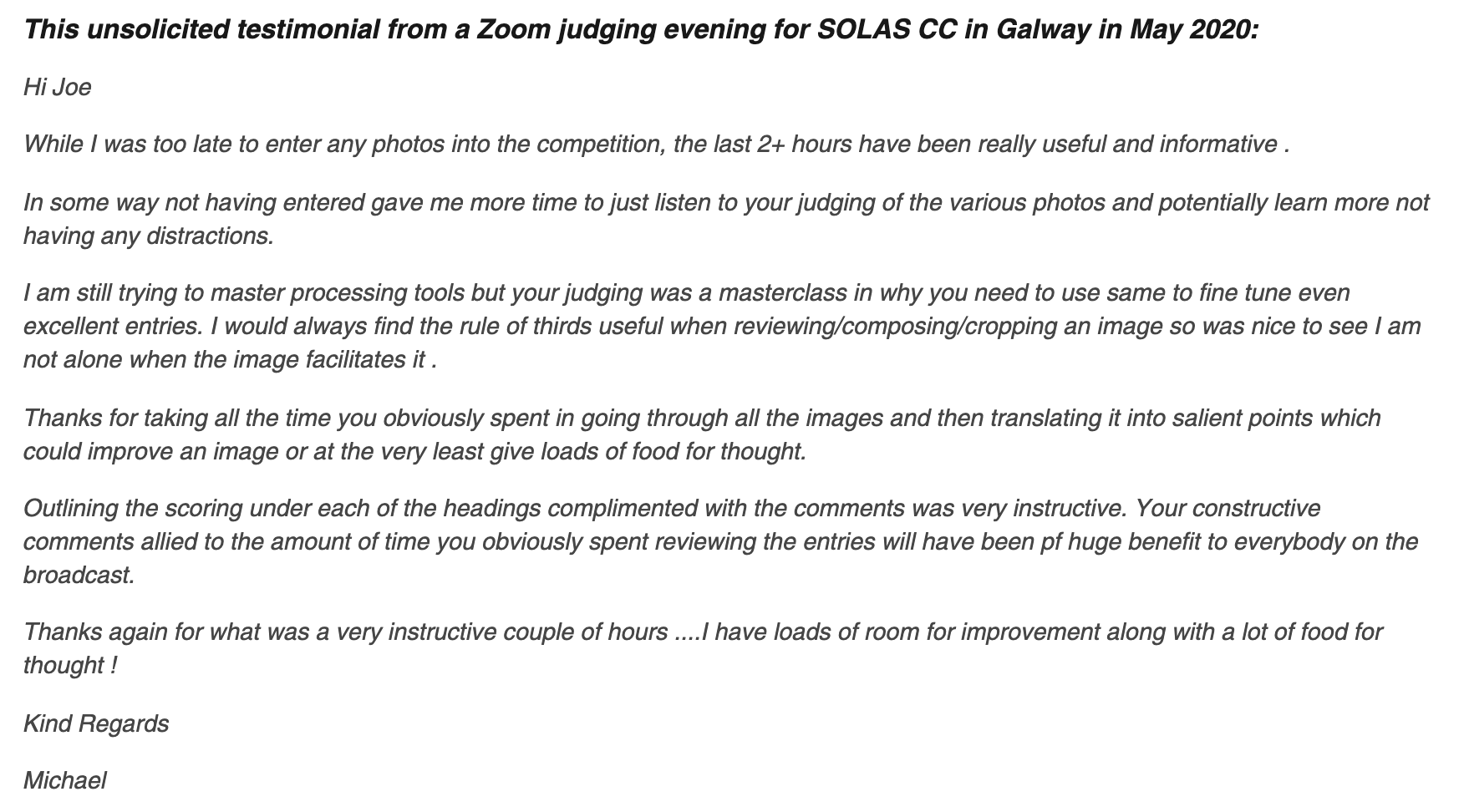 Testimonial - SOLAS judging - May 2020.png