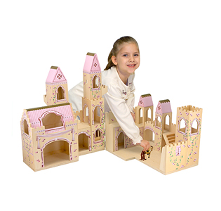 Melissa & Doug Folding Princess Castle