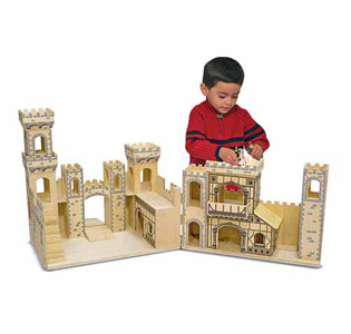 Melissa & Doug Folding Medieval Castle