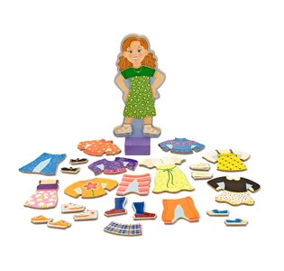 Melissa & Doug Maggie Leigh Magnetic Dress-Up Set