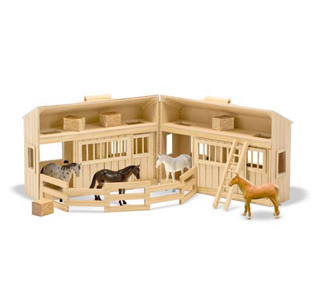 Melissa & Doug Fold & Go Stable