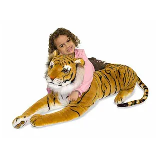 Melissa & Doug Tiger Giant Stuffed Animal