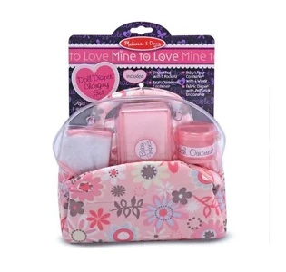 Melissa & Doug Baby Doll Nappy Bag Set