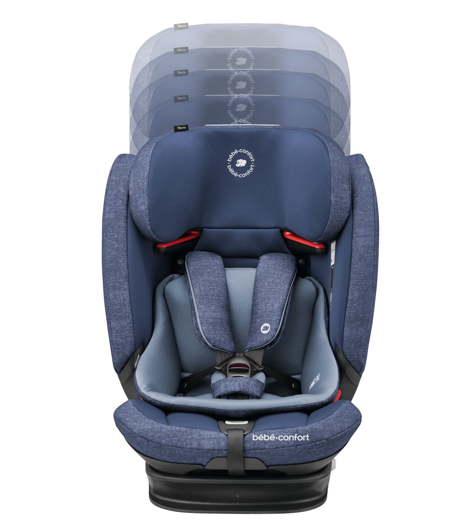 Fullscreen Retina portrait-8604243210U2Y2019_2019_bebeconfort_carseat_toddlercarseat_TitanPro_blue_nomadblue_headrestadjustment_front.jpg