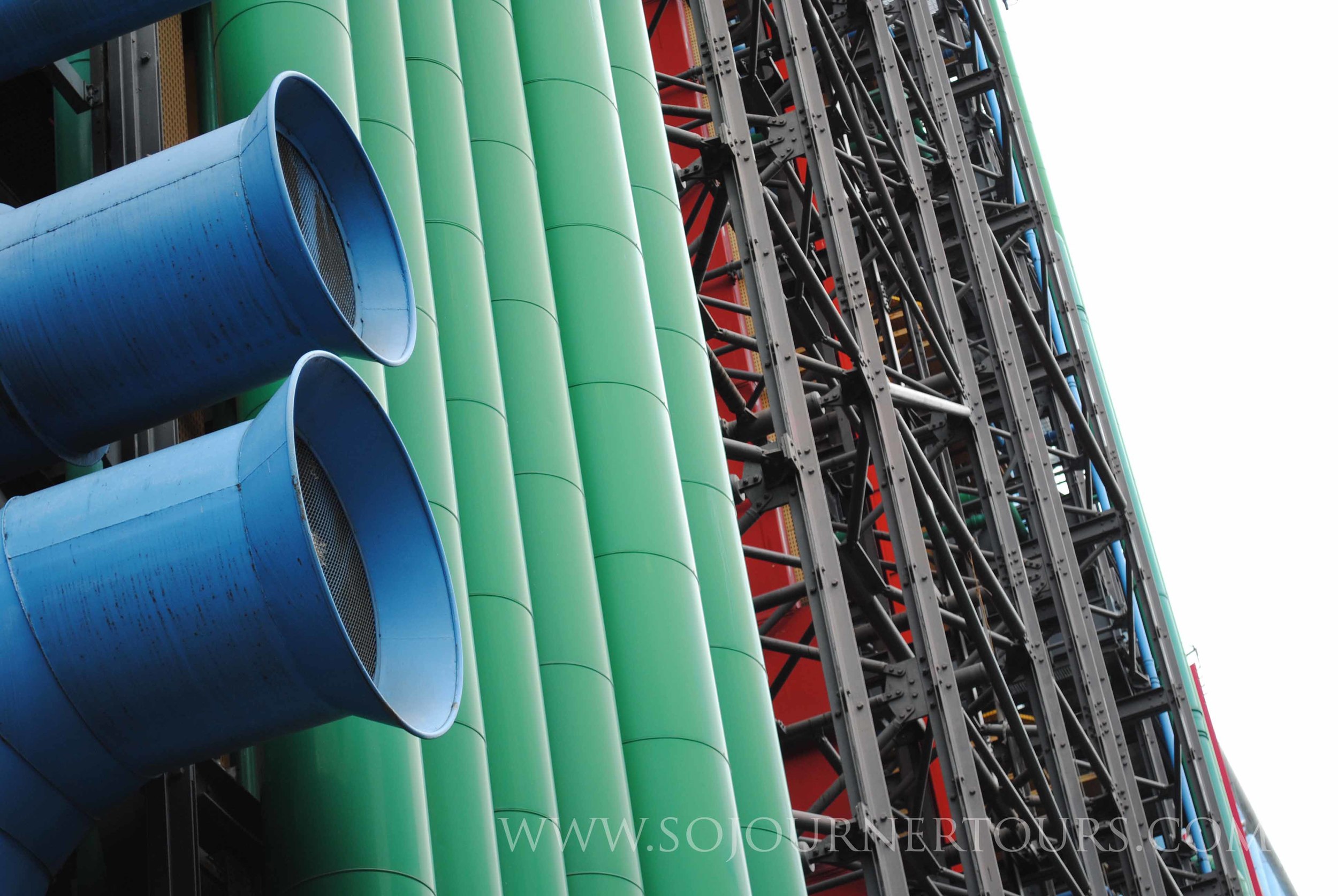 Pompidou Center: Paris, France (Sojourner Tours)