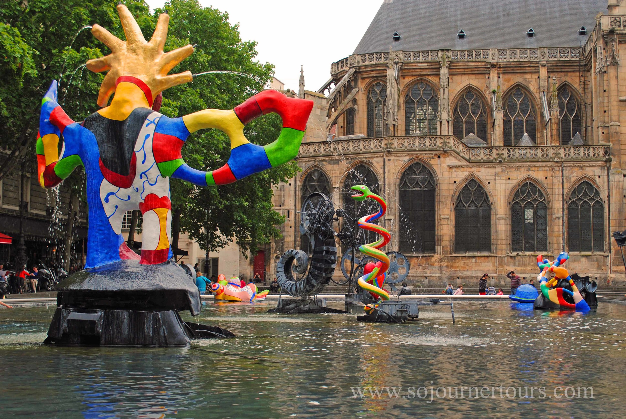 Place Igor Stravinsky: Paris, France (Sojourner Tours)