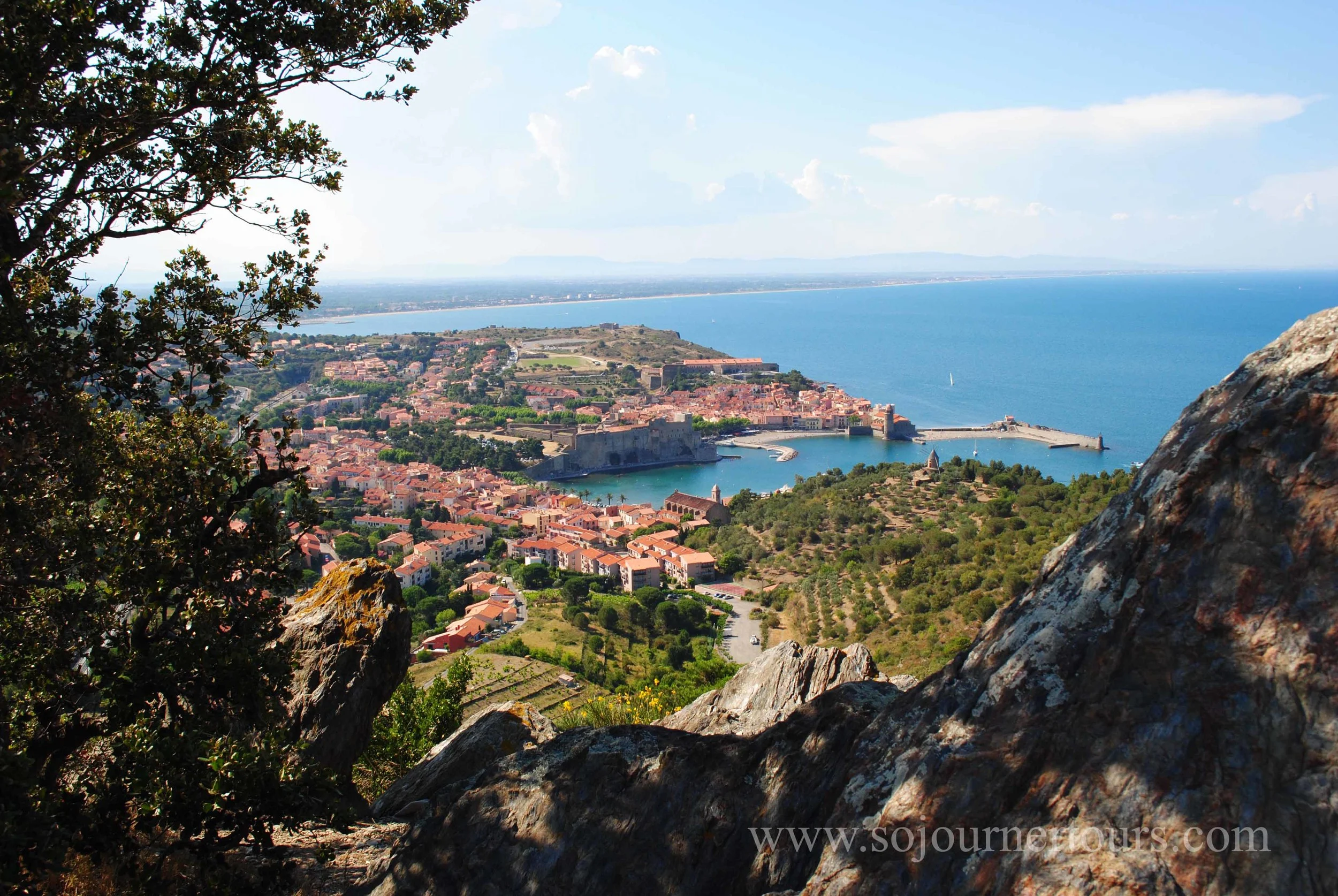 Collioure, seen from Fort St. Elme