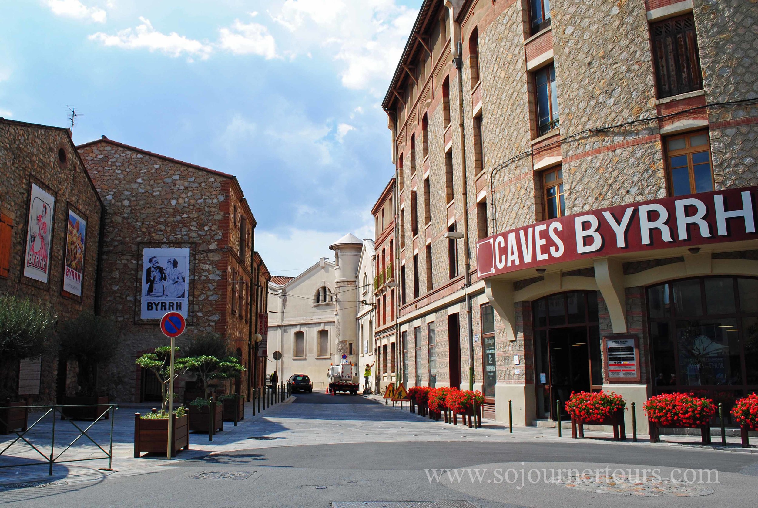 The Byrrh cellars