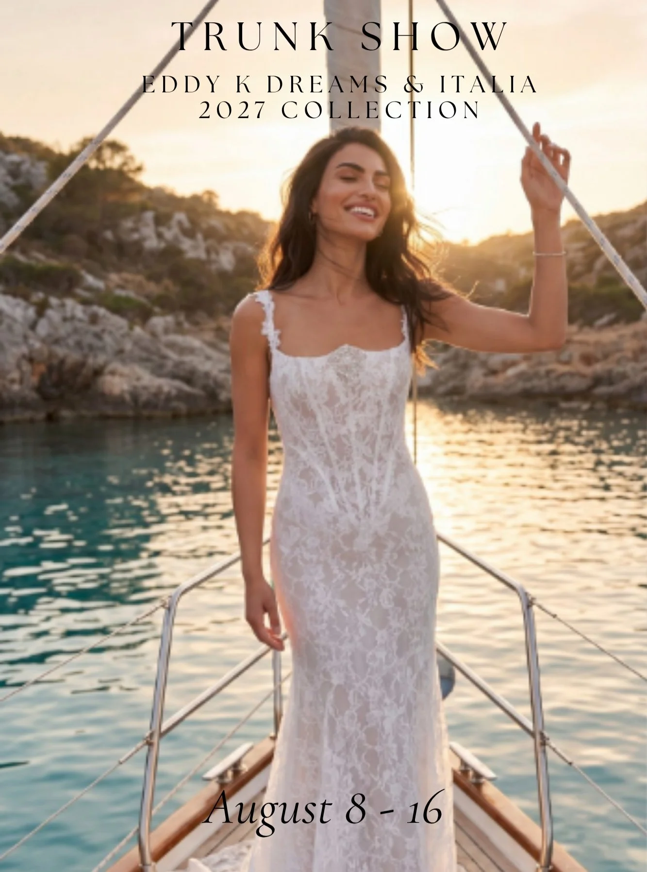 I am excited to introduce Eddy K's 2027 Dreams and Italia Collections. These stunning gowns feature a variety of styles, ranging from whimsical and timeless to traditional.

This is an exclusive privilege to view and showcase these gowns before they 