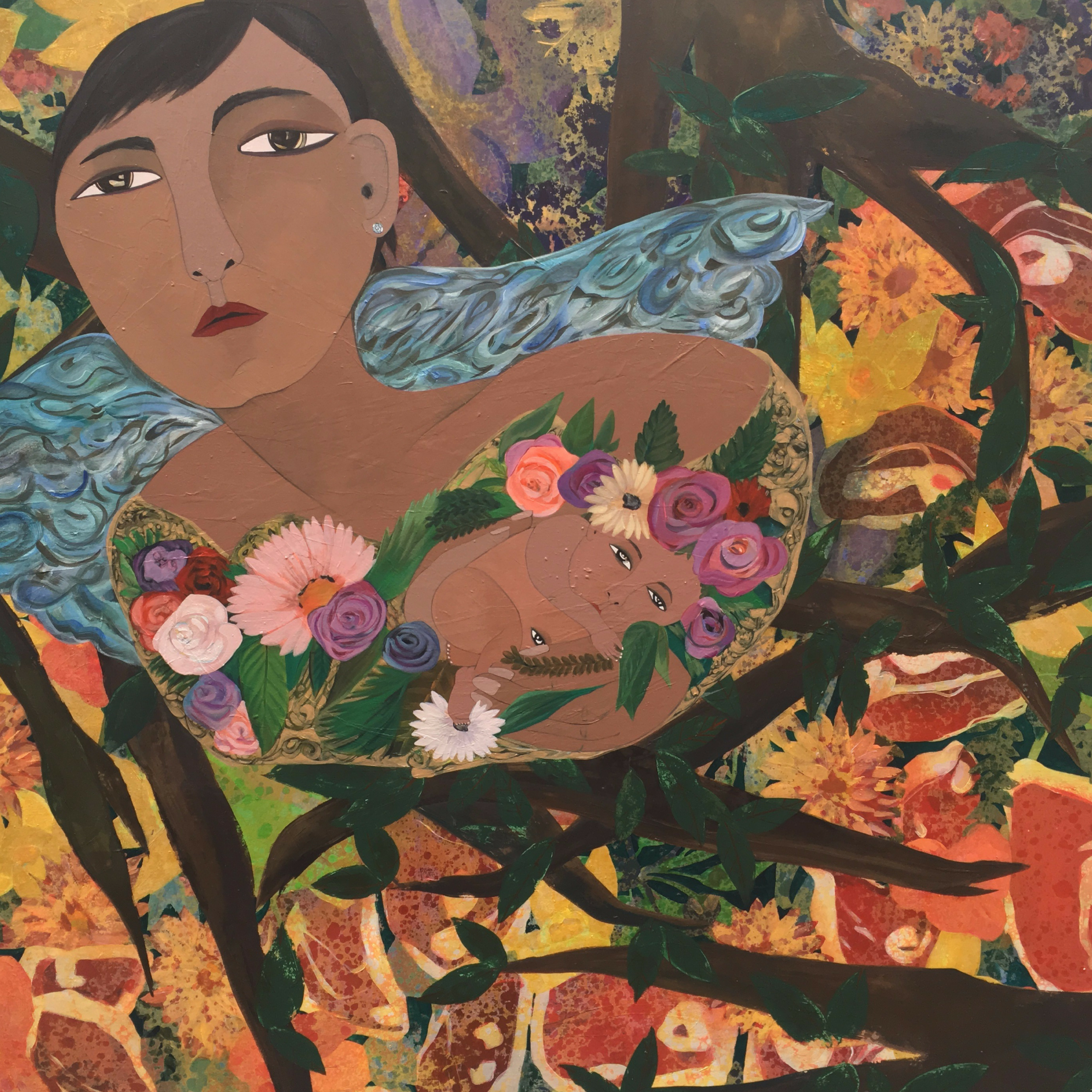 i’ve borne a lot of things, she’s definitely the best. “Beauquet” 48x60