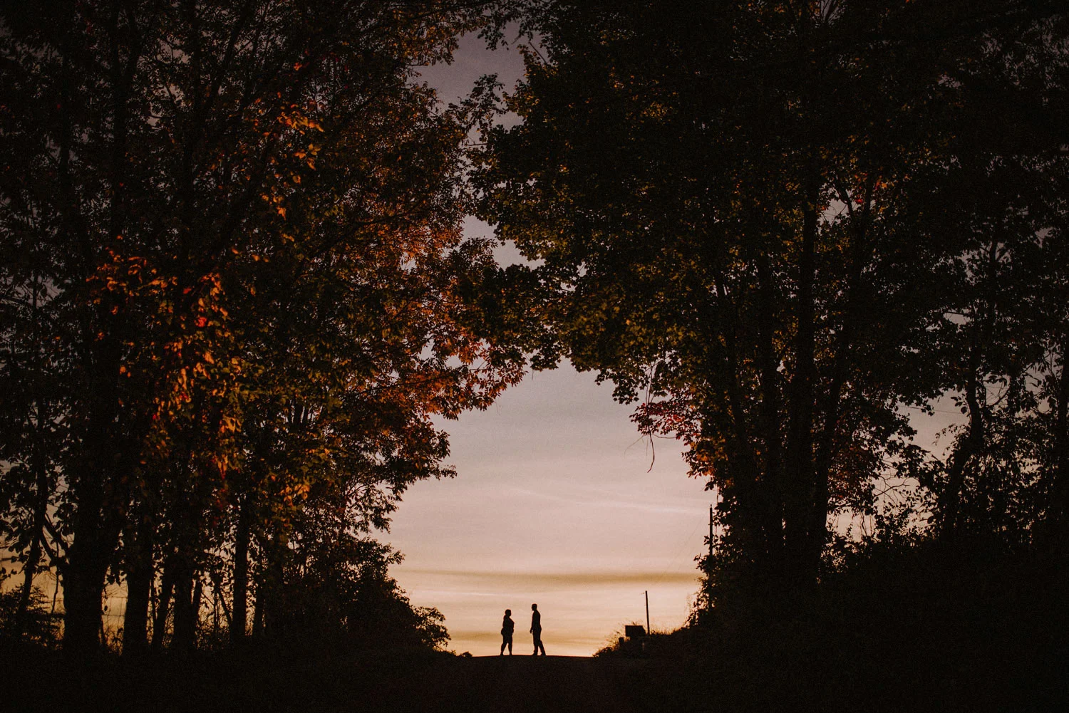 A Fall Engagement Adventure in the Woods // Snapshots // Neil + Rebecca