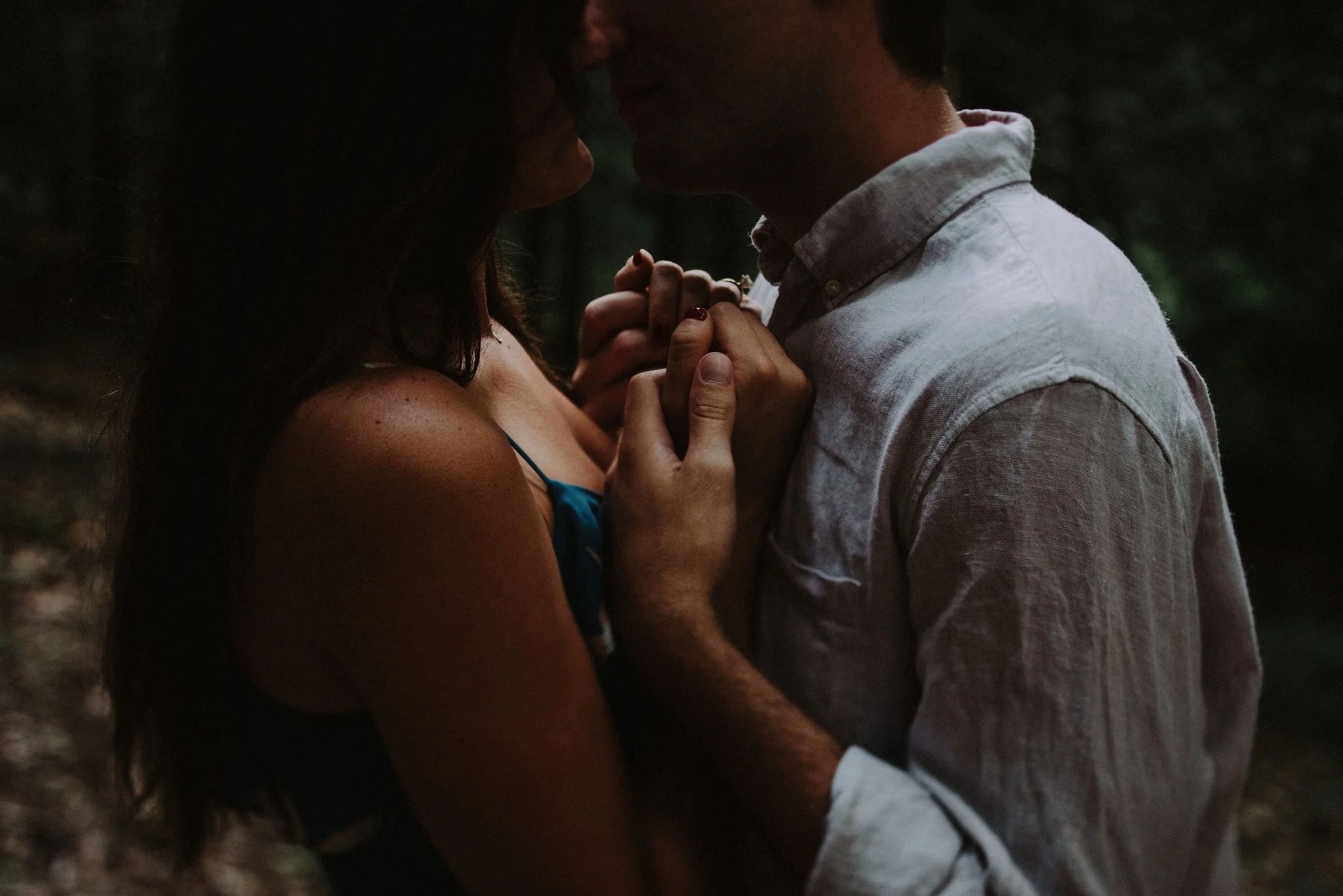 A Hocking Hills Forest Engagement // Sonny + Sarah