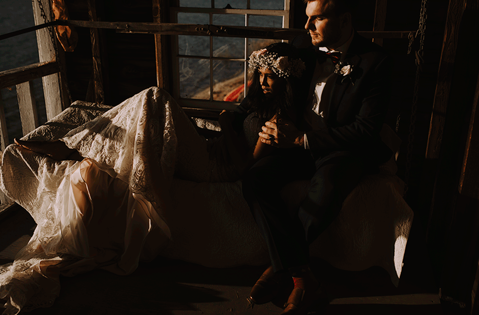 New England Fall Foliage Elopement in Maine.gif