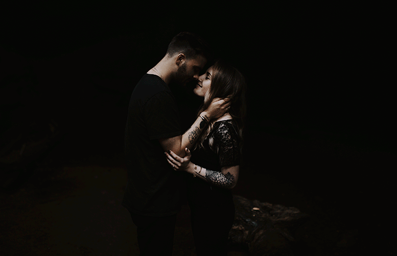 A Moody Hocking Hills Engagement Adventure // Charlie + Alexandra