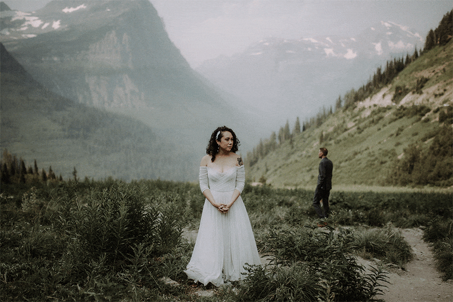 Glacier National Park Elopement // Jenn + Jared