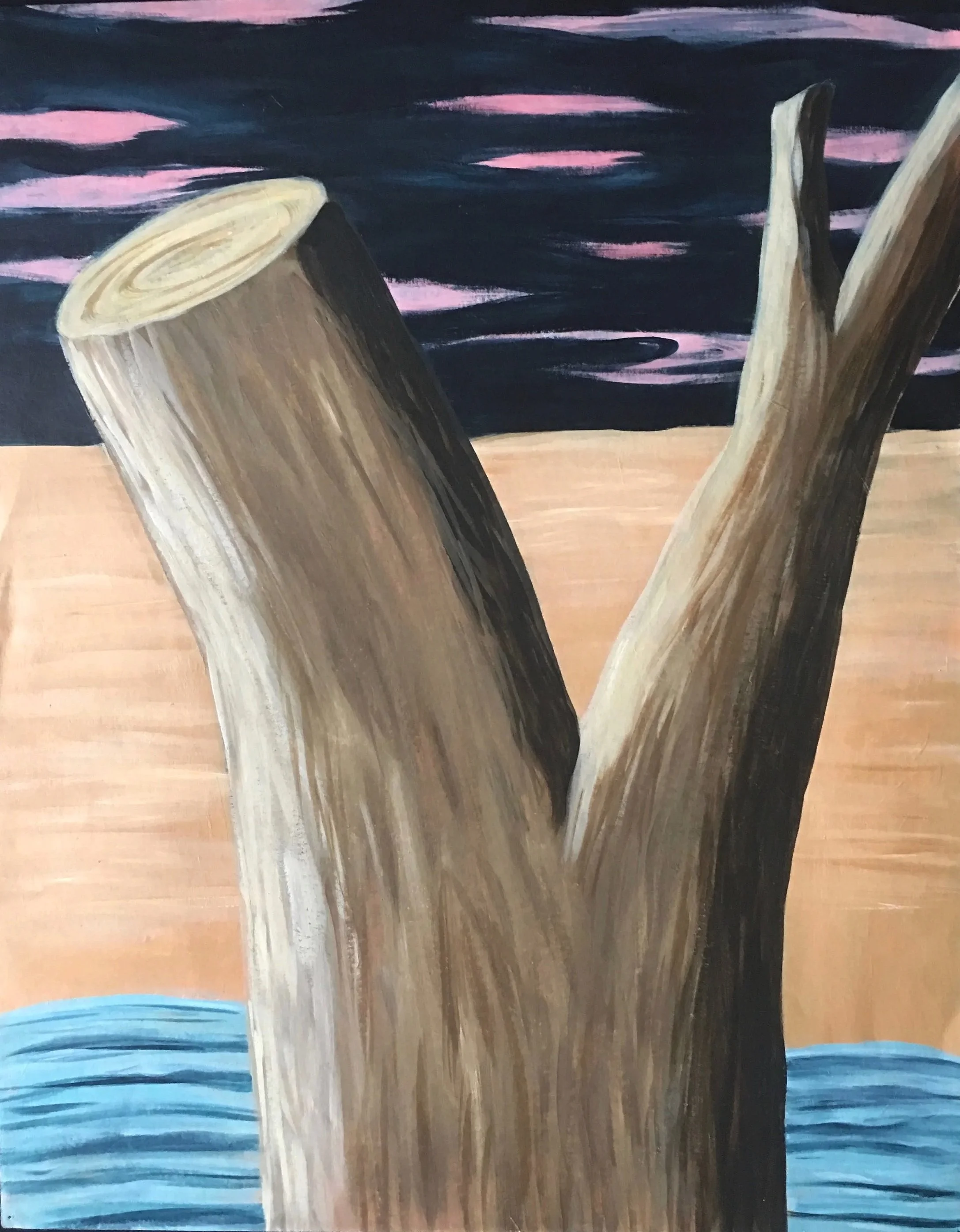 "Climate Change" (Pink CLouds)