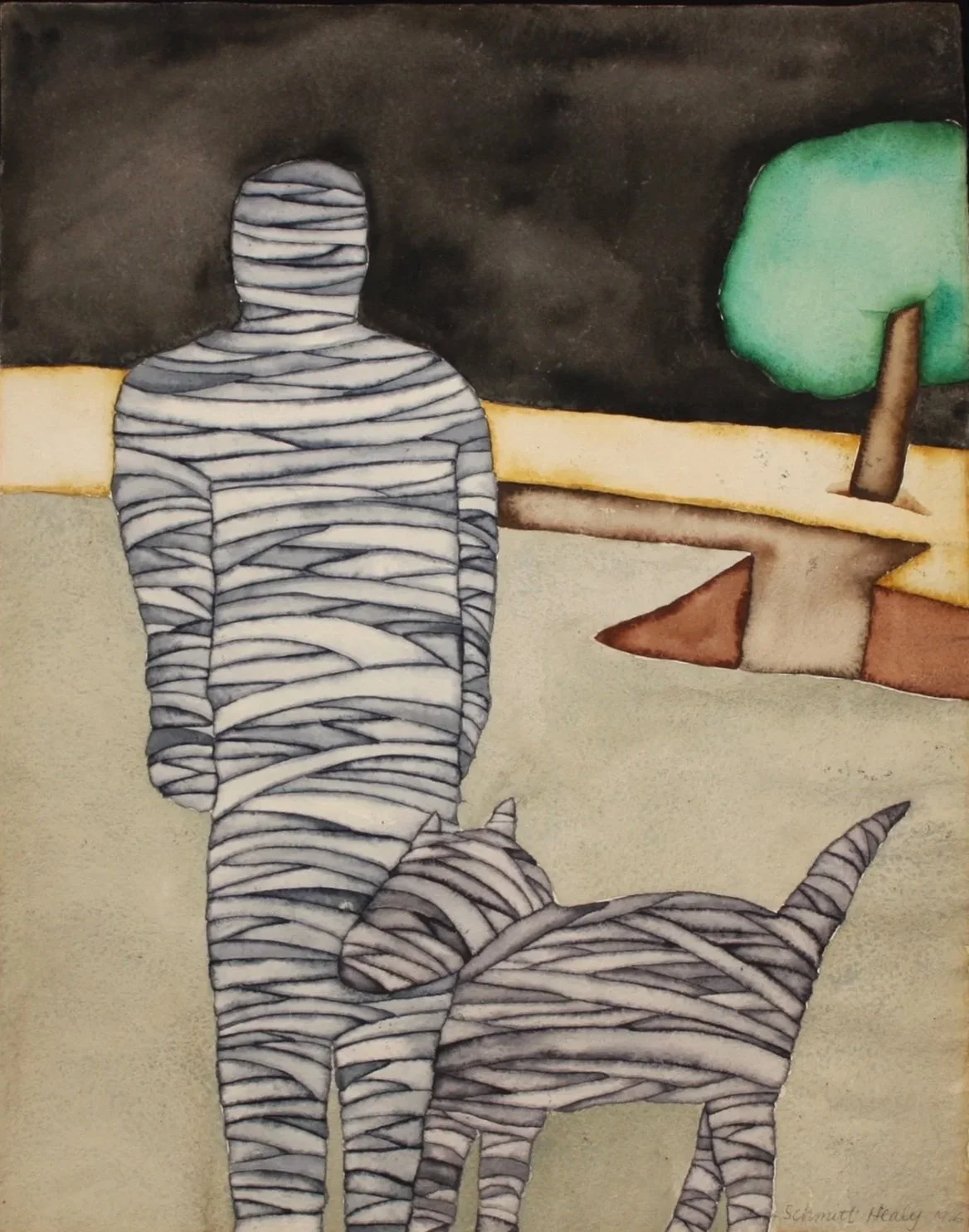"Man and His Dog"