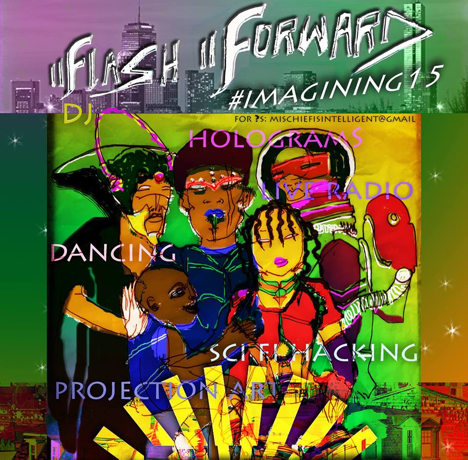 Poster for upcoming Boston Imagining .