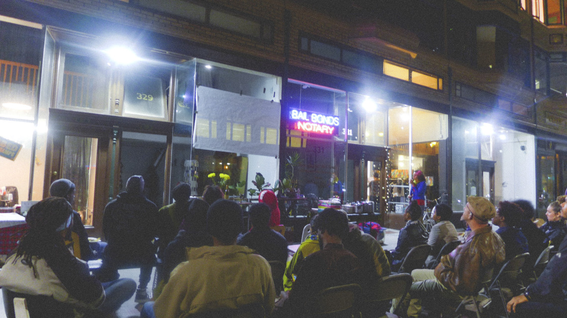 A Blackbuster screening in Oakland in November 2015.