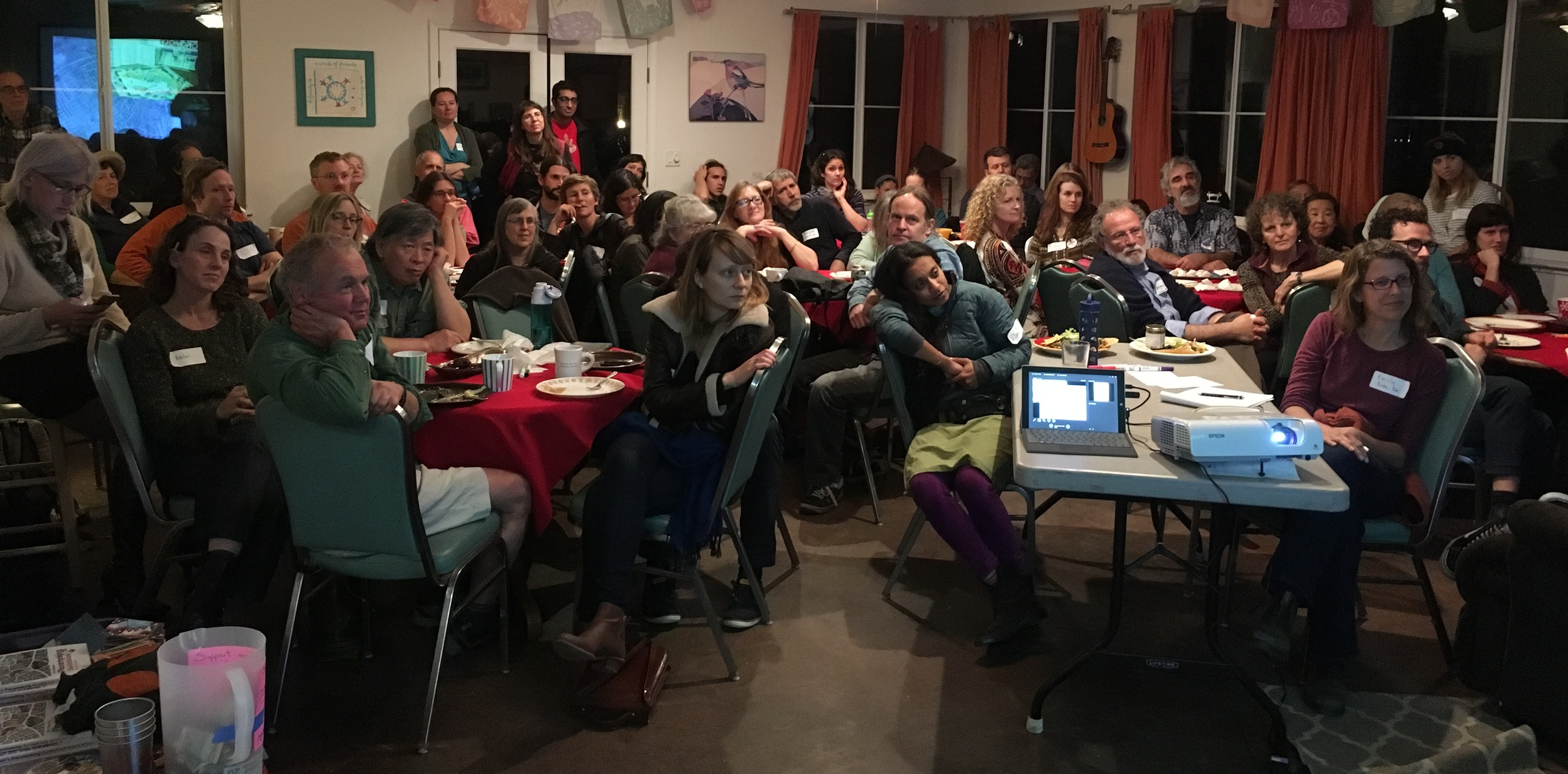 #DareToImagine follow-up meeting in Davis Manor.