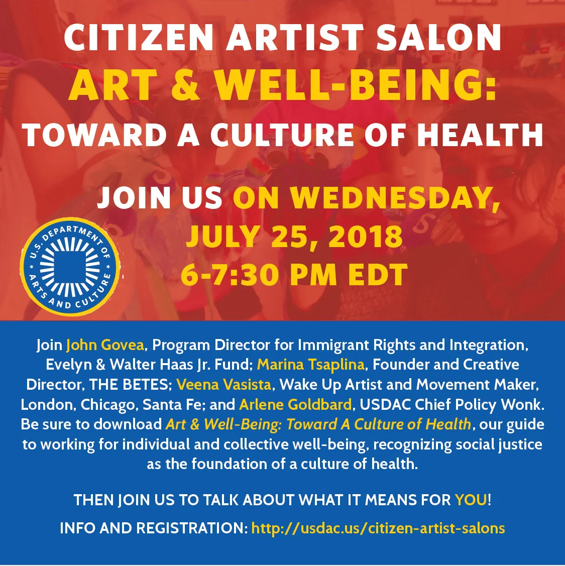 Citizen Artist Salon: Art &amp; Well-Being