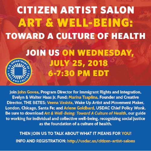 Art & Well-Being: Toward A Culture Of Health — U.S. Department Of Arts And  Culture