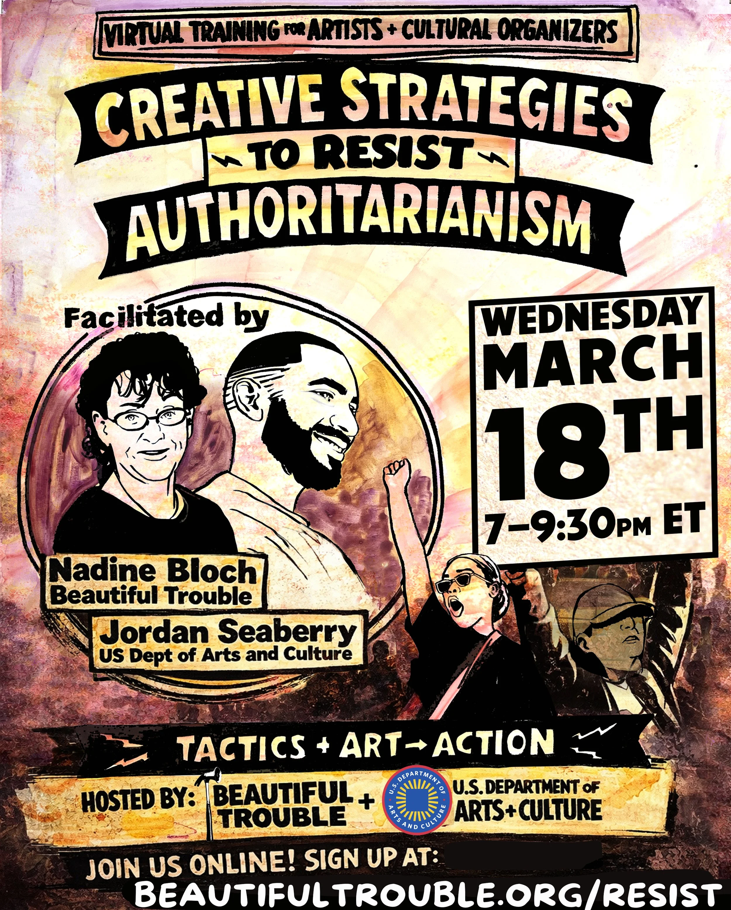 Workshop: Creative Strategies to Resist Authoritarianism
