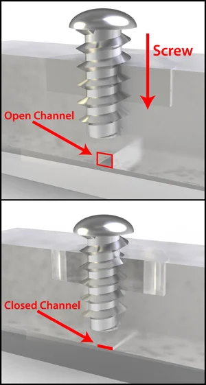 Screw Microvalve