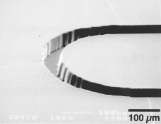 Precise microfluidic channel in PDMS