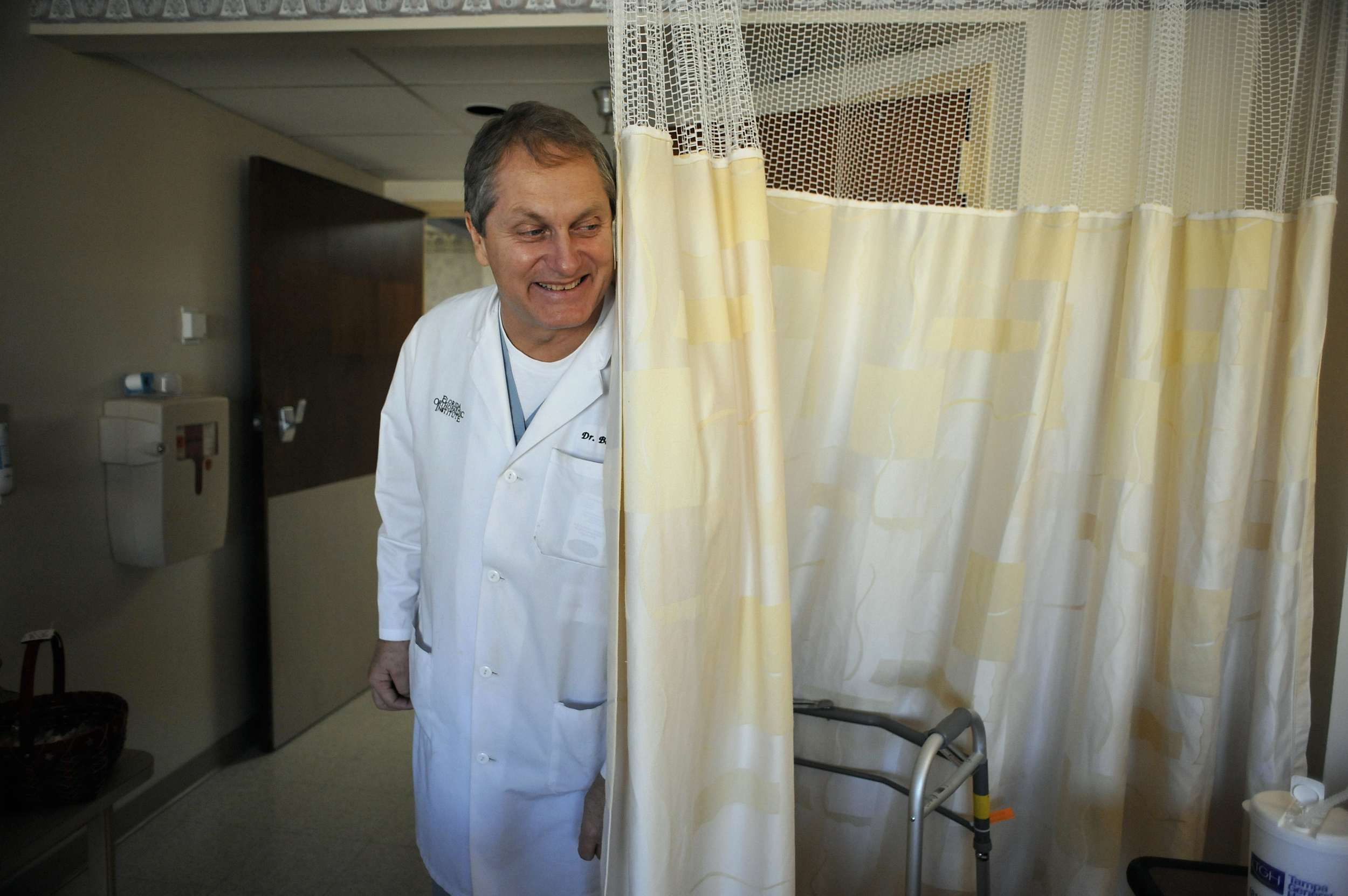 Dr. Bernasek's first visit to see Marty.