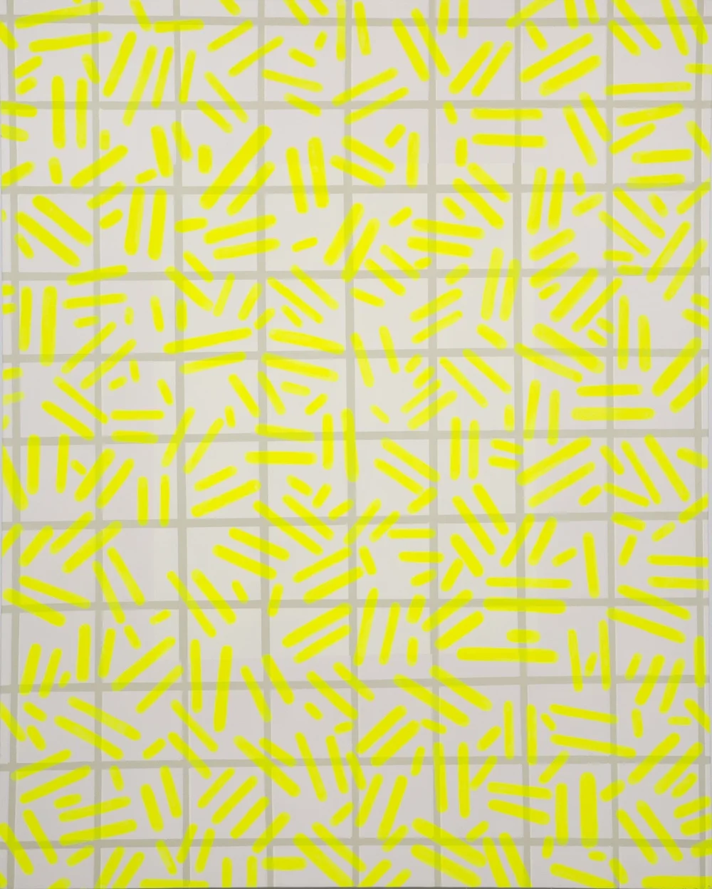 Case Study (LA), 2014, Flashe on Canvas, 50"x40"