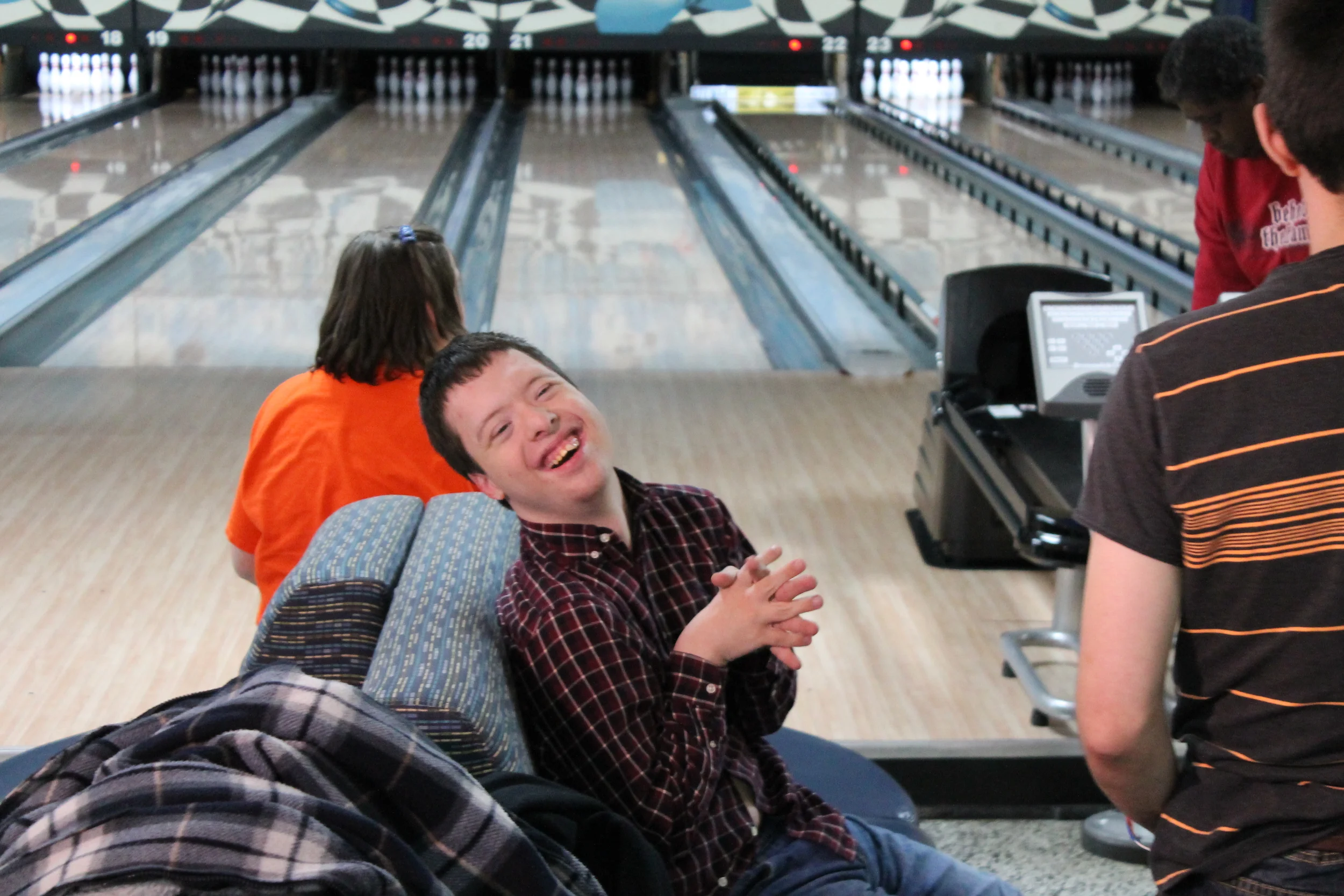 ACCESS participant Michael's favorite activity is bowling.