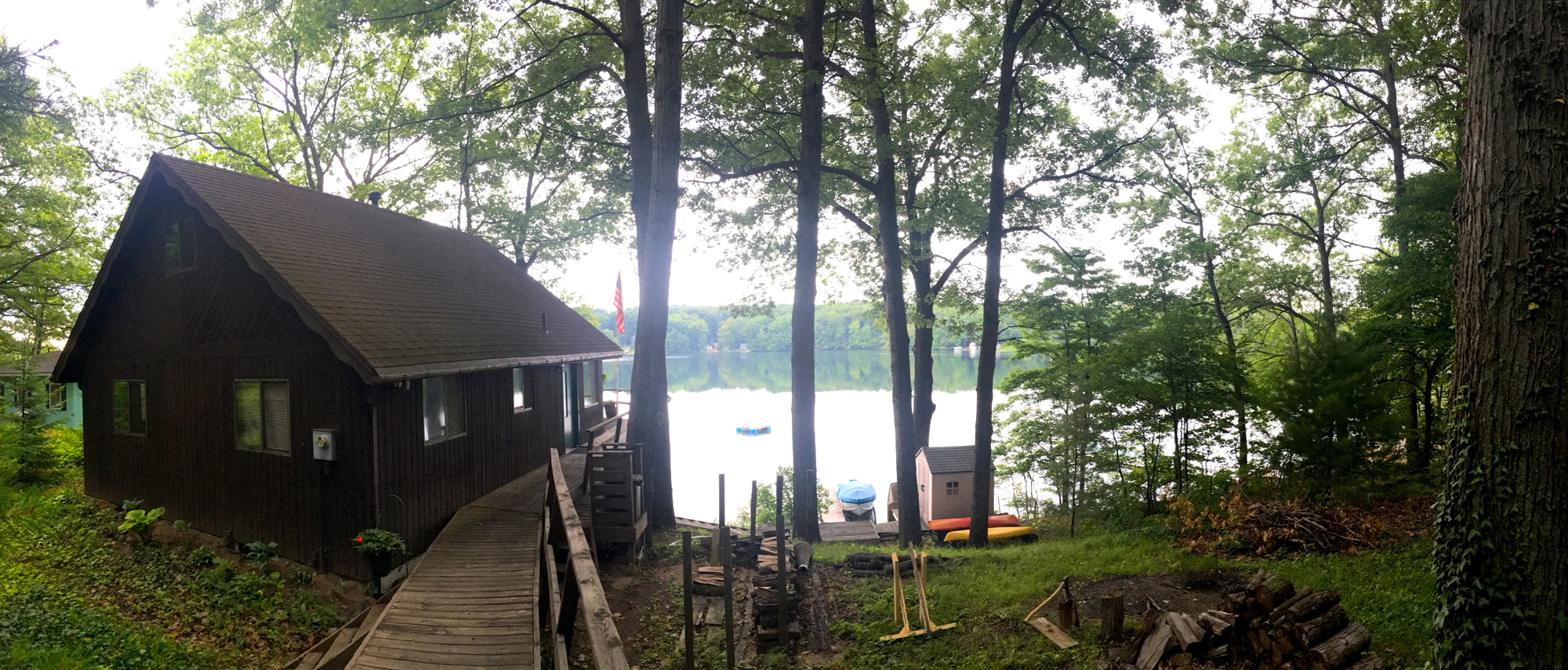 cottage life.