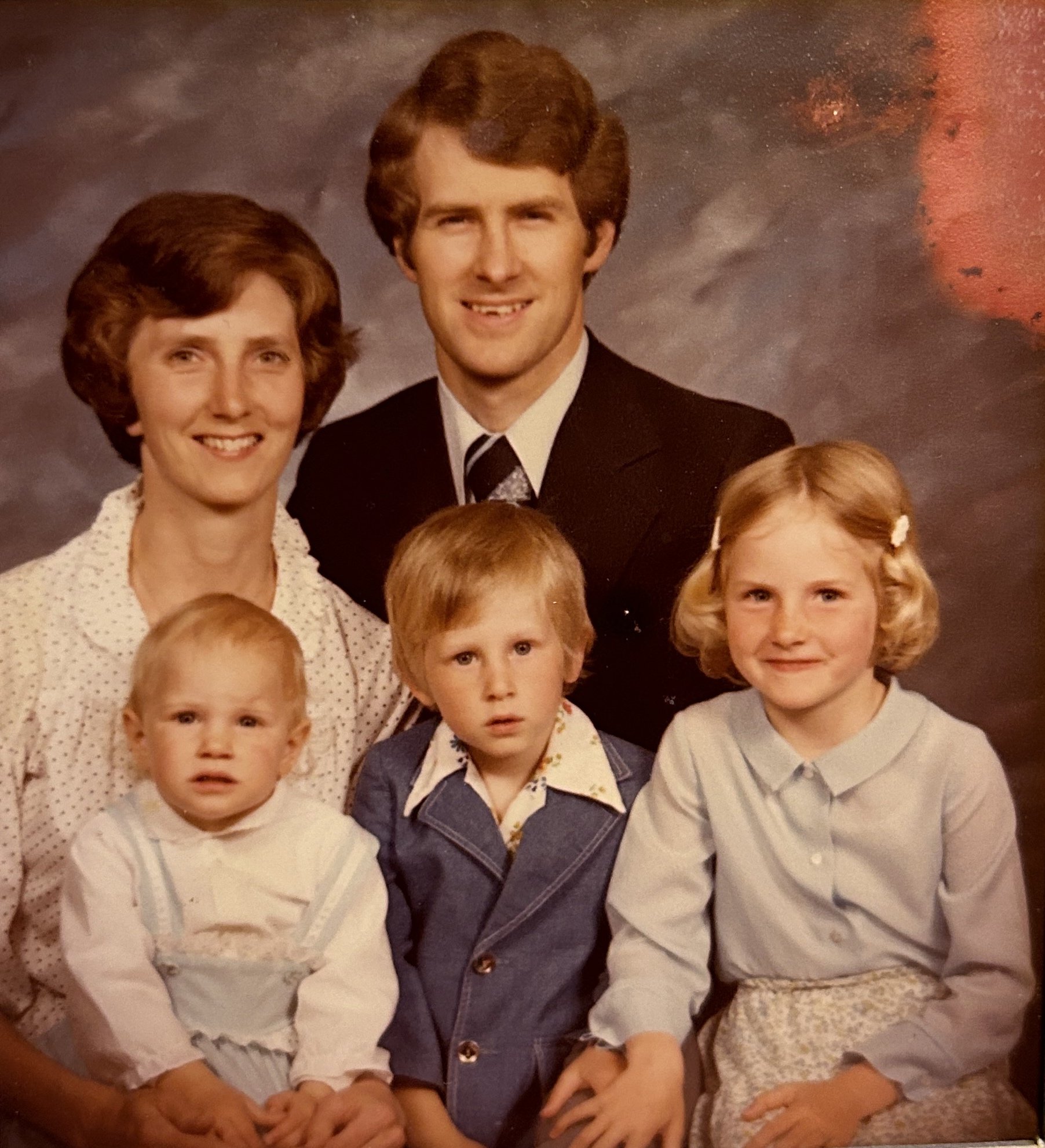 Dona, Glenn, Anne, David (Age 3), and Lisa. 