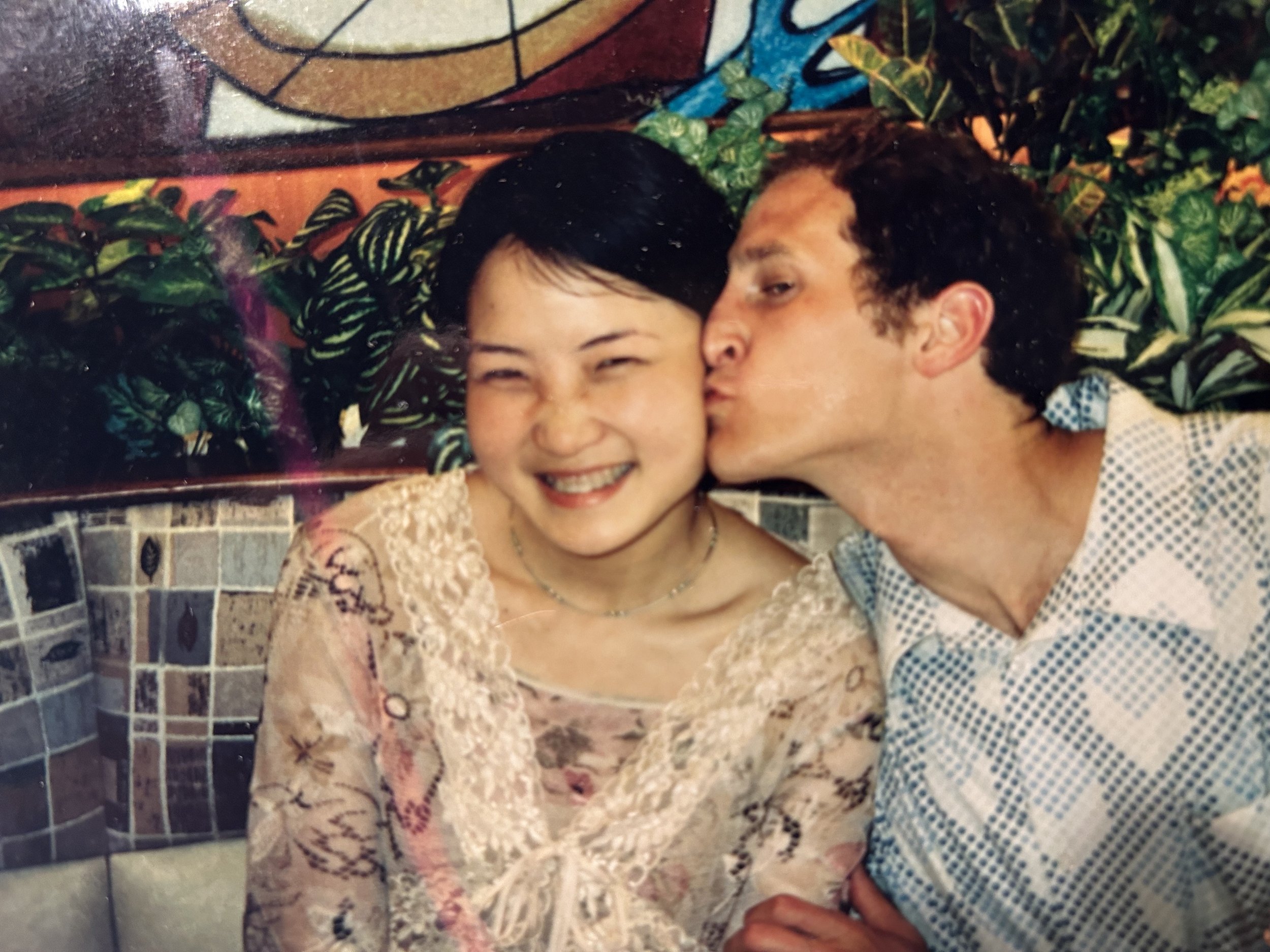 Early 2004 dating scene in Chengdu, China. David and Fan-Fan.