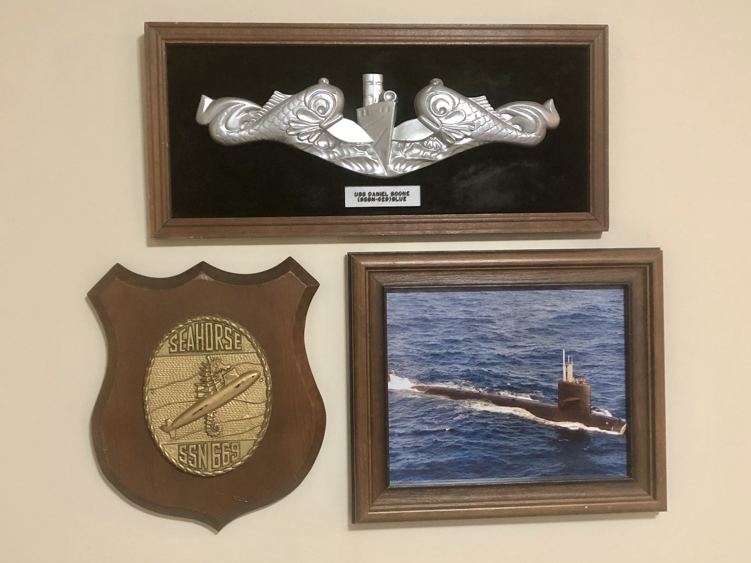  USS Seahorse recognition. 