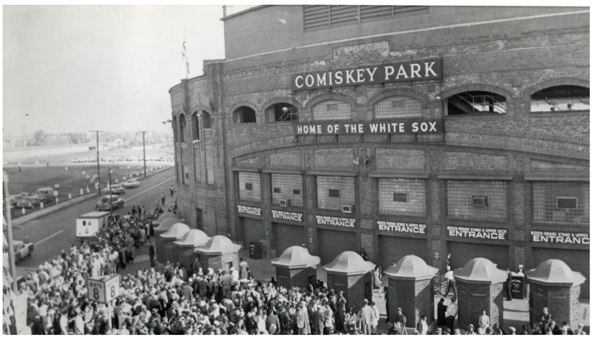  The views outside the old Comisky Park on 35th and Sheilds were all too familiar to Darrel where the Chicago White Sox won the 1959 World Series. 