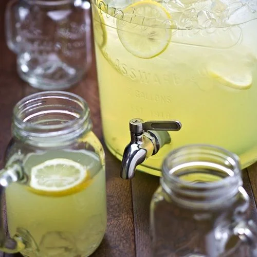 Nantucket Punch Barrel & Mason Jars