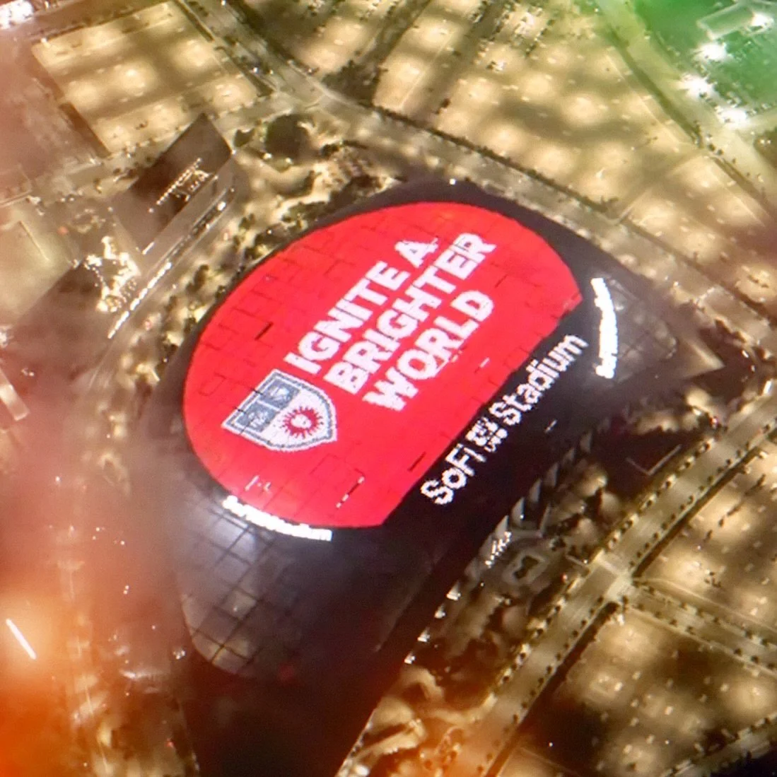 It&rsquo;s always fun to see your campaign in new places. Not to name-drop, but here&rsquo;s to a roof-top wave to folks flying into @flylaxairport via the @rams @sofistadium for client partner @loyolamarymount during this past @nfl season.