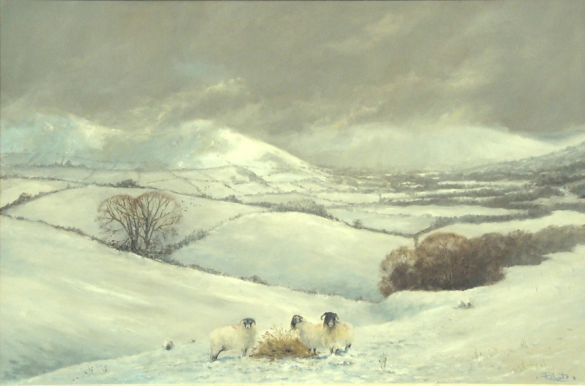 Snow on the Fells  (Winder)