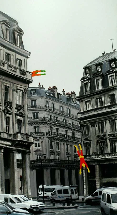 Hero Falling, Paris
