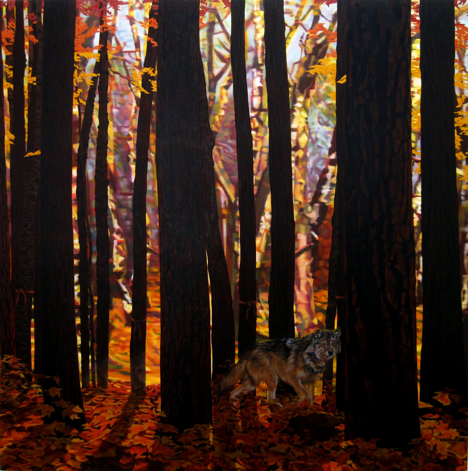  Private Commission  Oil on canvas  96 x 96 inches 