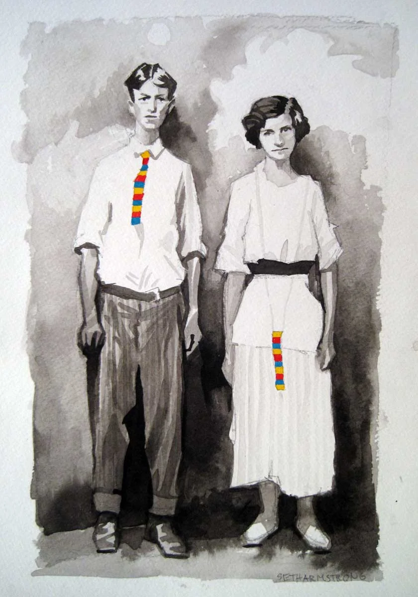 Tie and Necklace